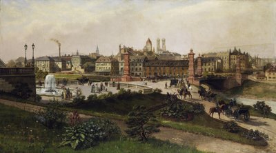 Blick über München von Otto von Ruppert